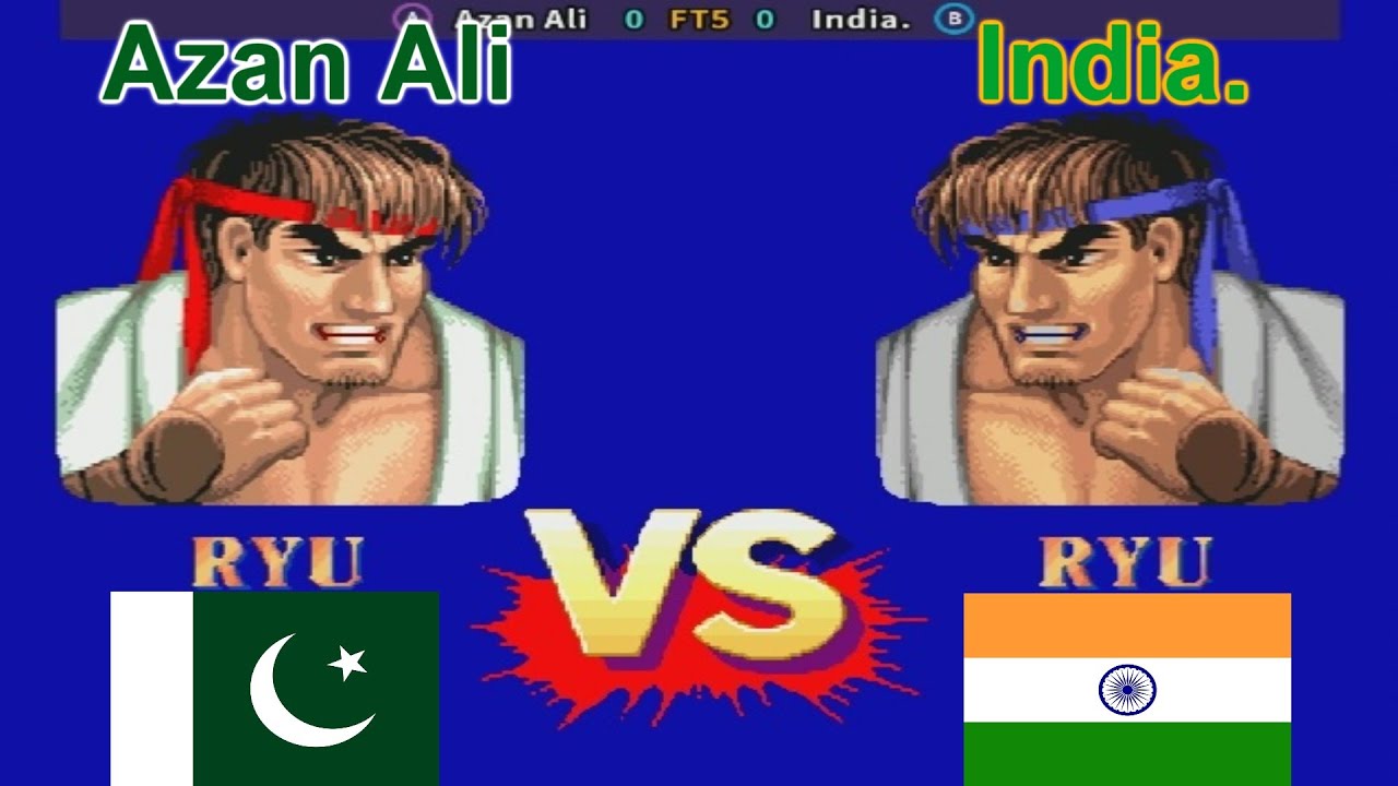 Street Fighter II': Champion Edition - Azan Ali vs India. FT5