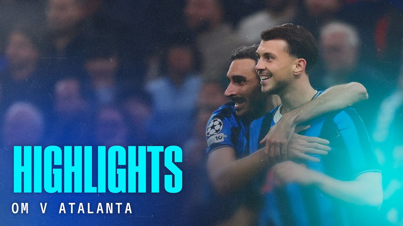 Lazar's magic for the win 🪄 | Highlights OM-Atalanta 0-1 | UCL MD4 League Phase