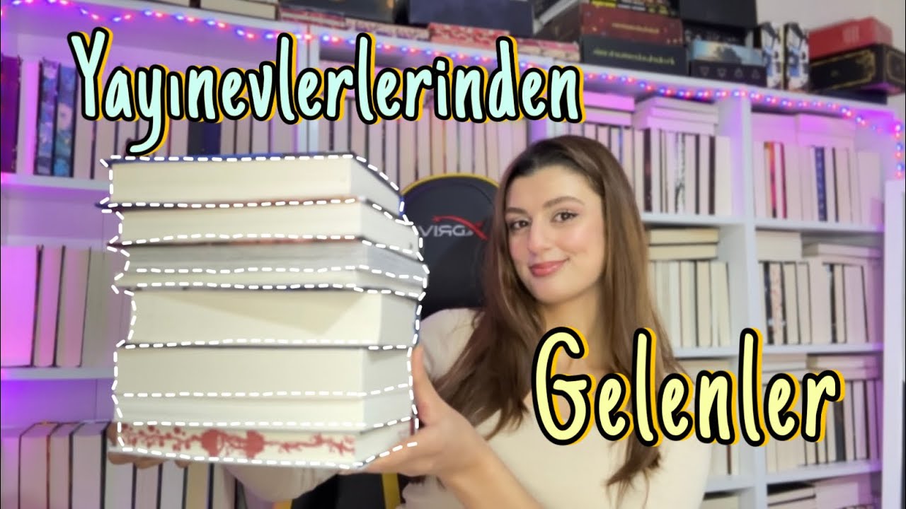 Yayınevlerinden gelen kargoları açıyoruz📚 (Ben sizden önce azcık açtım🥲)