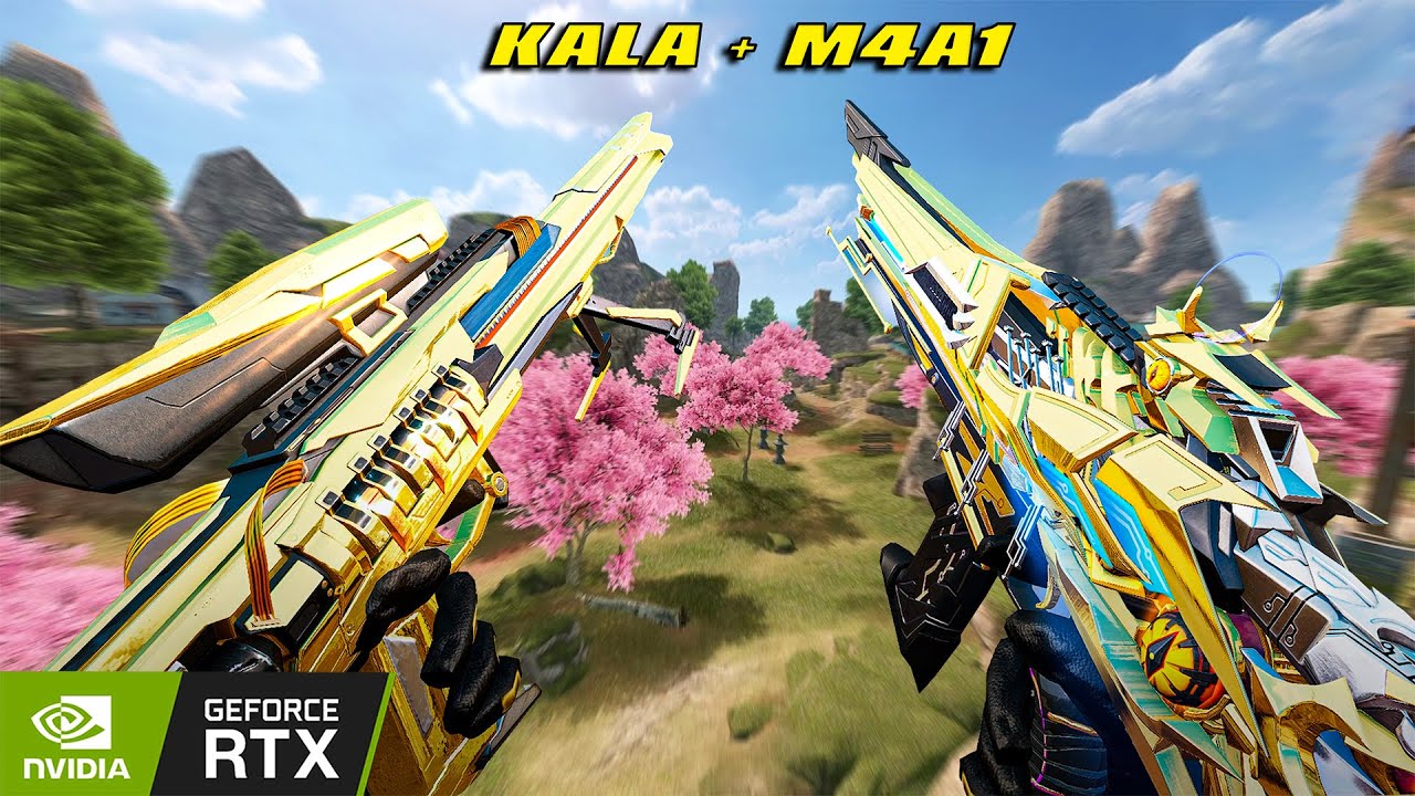 FREE BUTTERFLY KNIFE IN MYTHIC! BLOOD STRIKE M4A1 + KALA RANDOM SQUAD MAX GRAPHIC