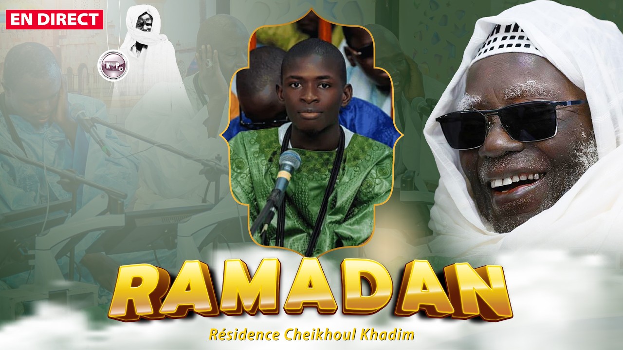 🔴En Direct Touba 18 Ramadan Al Mashrabu’ ç çâfî Prestation Kurel Darou Marnane Ramadan 2026 Touba