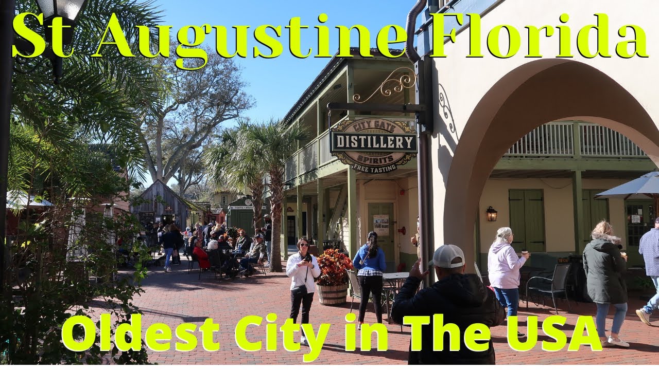 Touring St Augustine Florida 2021 (Oldest City in America)