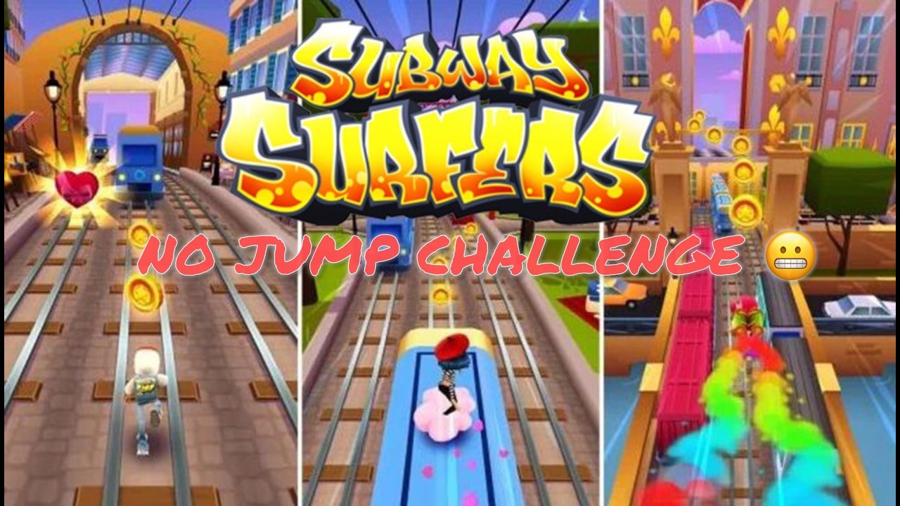 Subway surfers rome No Jump Challenge 😬 #subwaysurfers #trending #viral #viralvideo 