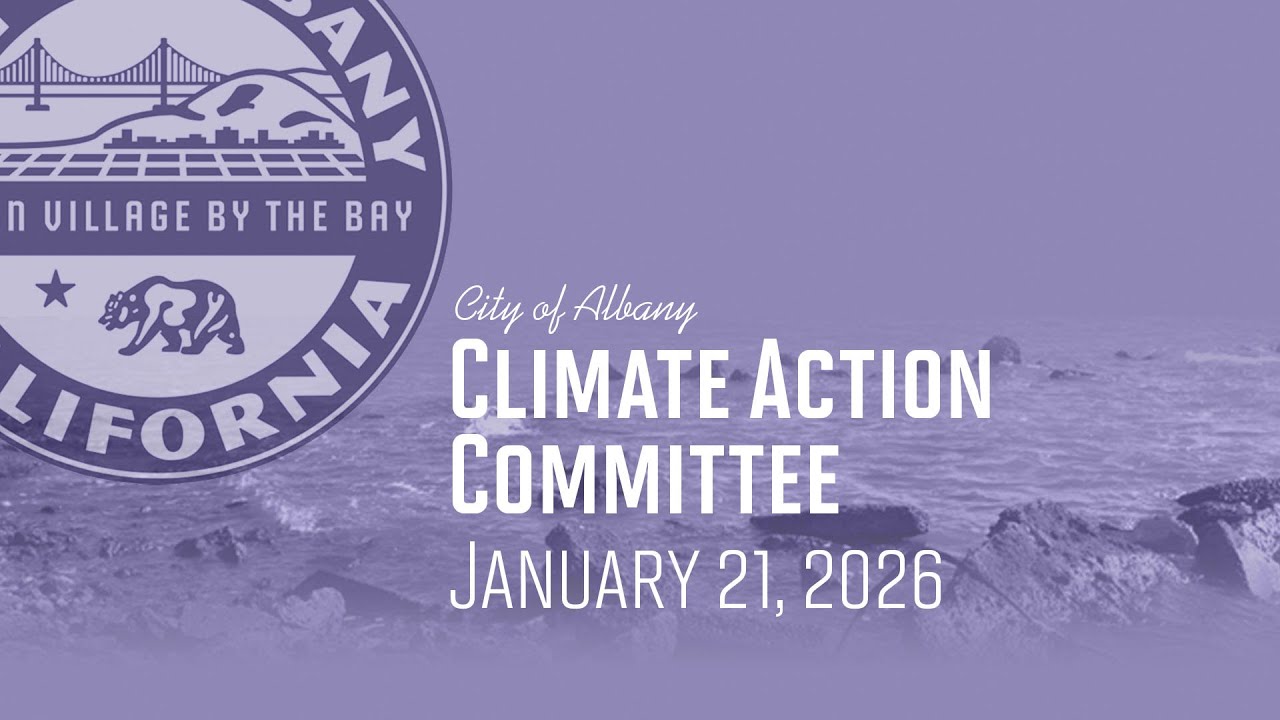 Climate Action Committee - Jan. 21, 2026