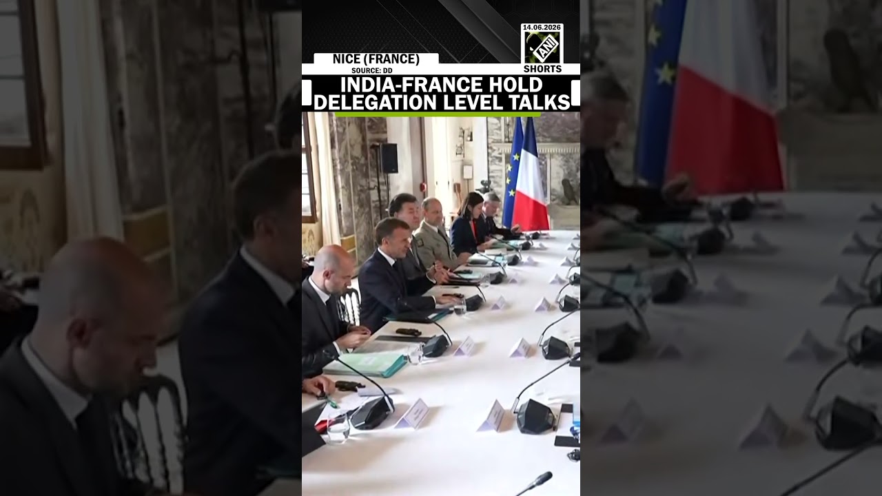 WATCH: PM Modi holds delegation-level talks with French President Macron | India-France ties