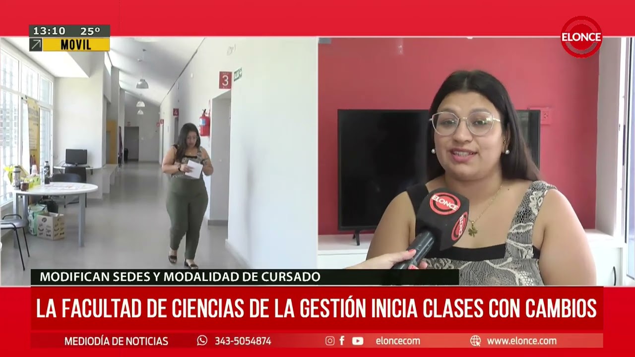 La Facultad de Ciencias de la Gestión inicia clases con cambios-ELONCE-11/03/2026