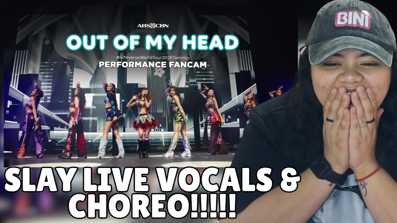 #BINI : 'Out Of My Head' at #BINIverseToronto Performance Fancam | Reaction