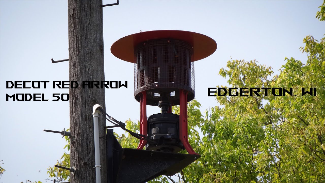 Decot Red Arrow Model 50 Noon Blast - Alert - Edgerton, WI