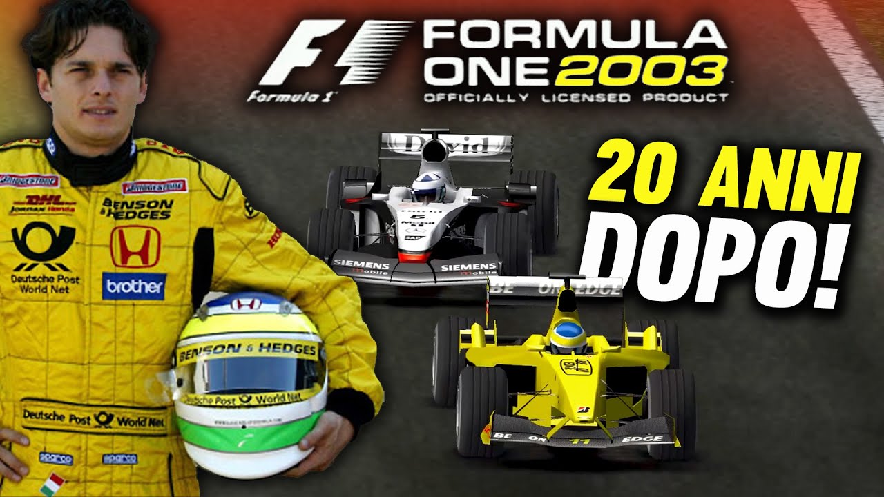 FORMULA ONE 2003 giocato 20 ANNI DOPO (con chicca finale!)