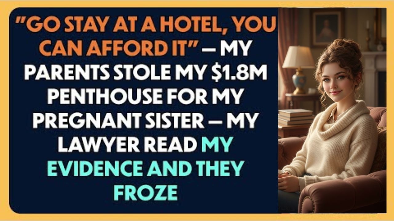 My Parents Took My $1.8M Penthouse for My Sister—Then the Judge Read My Evidence