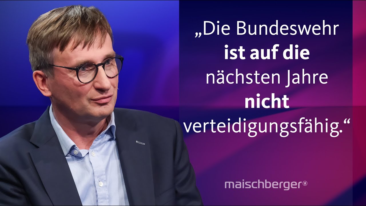 Sönke Neitzel: „Wir können nur hoffen, dass die Bundeswehr nie kämpfen muss“ | maischberger