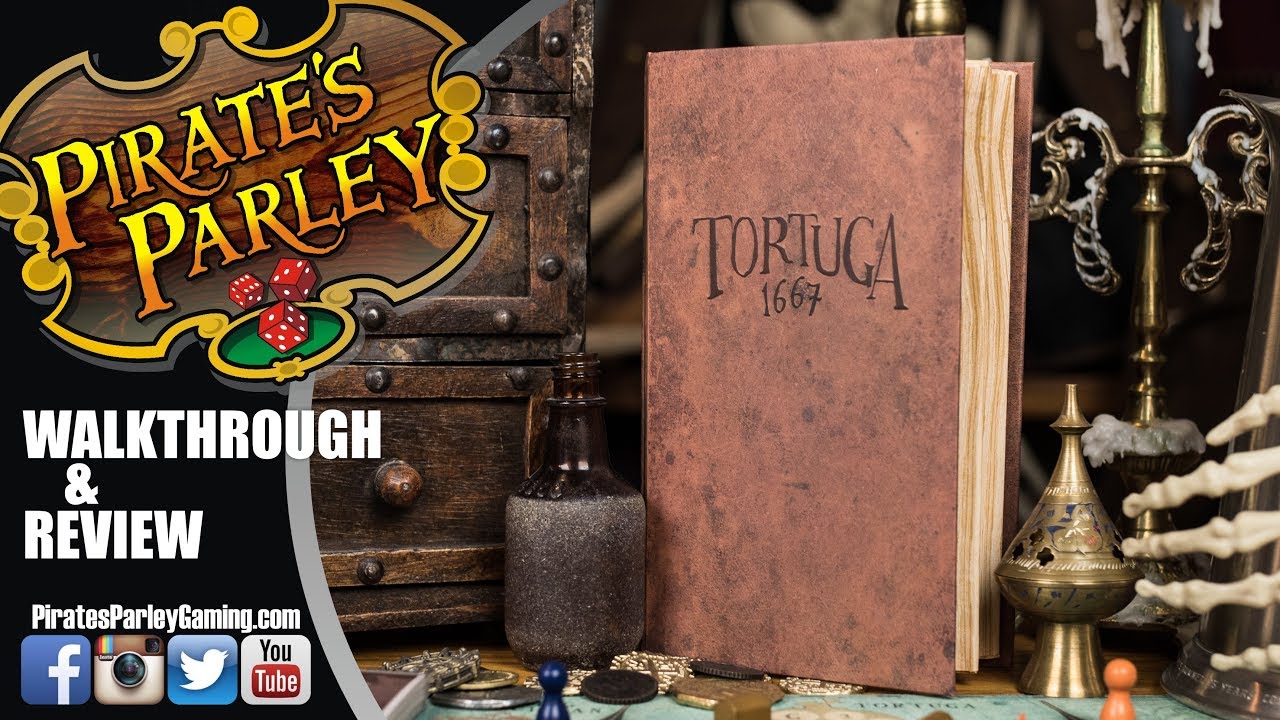 Tortuga 1667 (2 player version) - Review & Walkthrough (w/ pirates!)