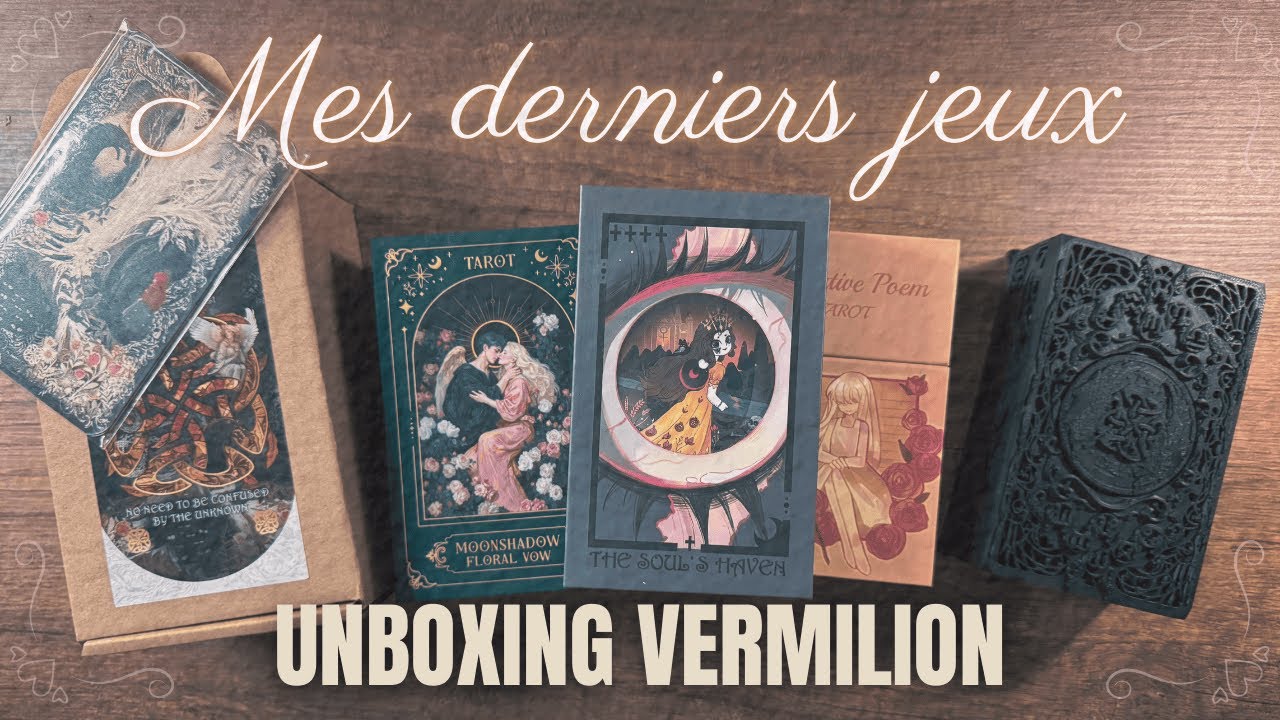 Mes dernières pépites 🌹 Unboxing Vermilion