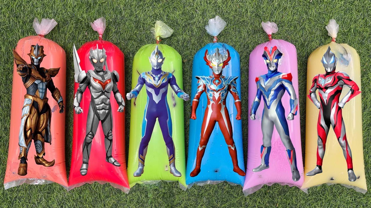Ultraman Geed, Ultraman Noa, Ultraman Trigger Sky, Ultraman Victory, Ultraman Taiga, Tartarus