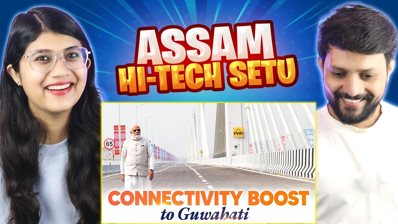 PM Modi Visits Kumar Bhaskar Varma Setu Guwahati | Reaction 🔥