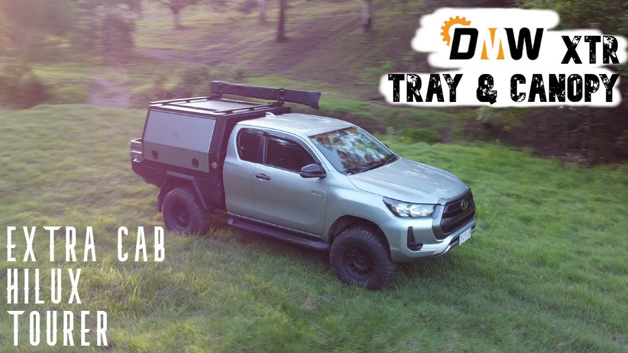 N80 HILUX EXTRA CAB - DMW XTR TRAY + CANOPY WALKTHROUGH!