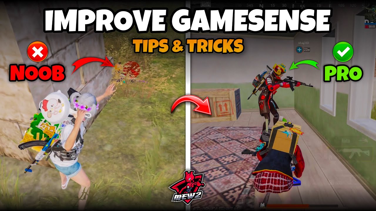 TOP 10 GAMESENSE IMPROVEMENT TIPS & TRICKS🔥IN BGMI AND PUBG MOBILE🔥MEW2