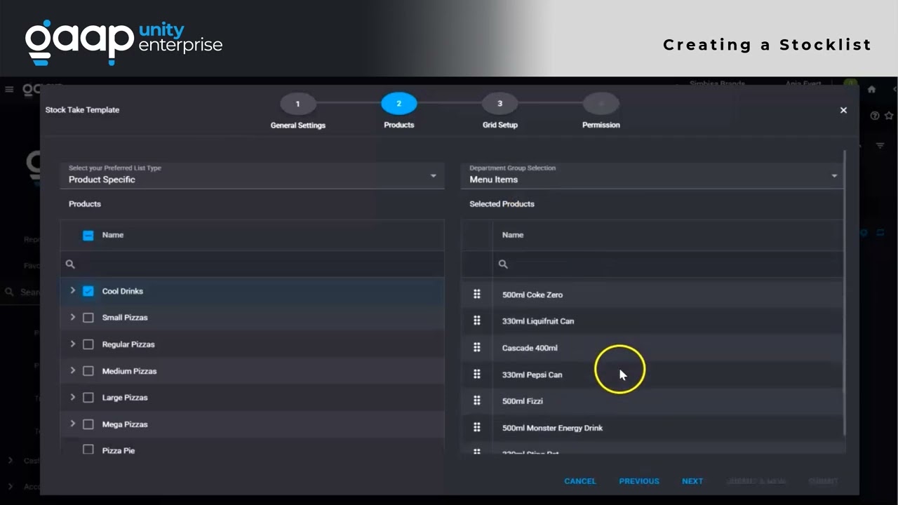 Unity - Create a Stocklist