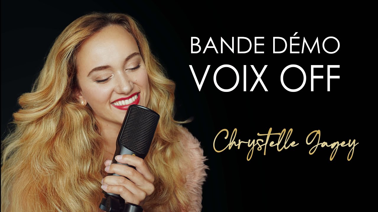 BANDE DEMO - VOIX OFF - Chrystelle GAGEY