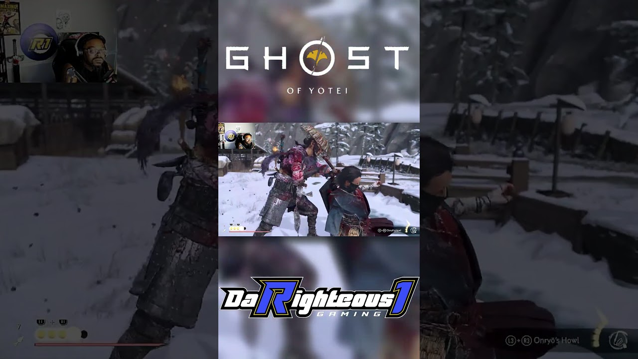 Stealth kills with my wolf are so satisfying!!! #darighteous1 #gaming #ghostofyotei