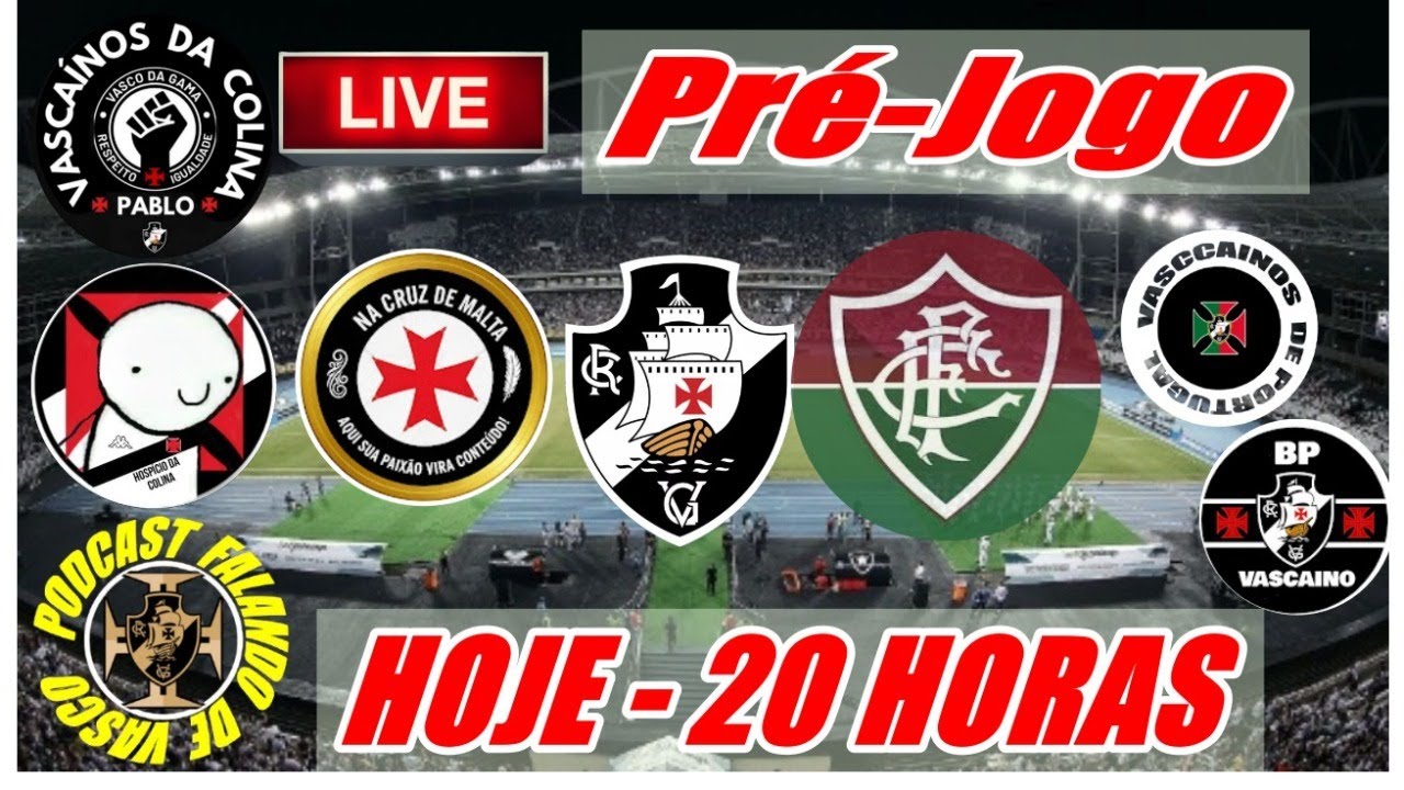 LIVE PRE JOGO  VASCO X FLUMINENSE #vascodagama #vascodagamaoficial