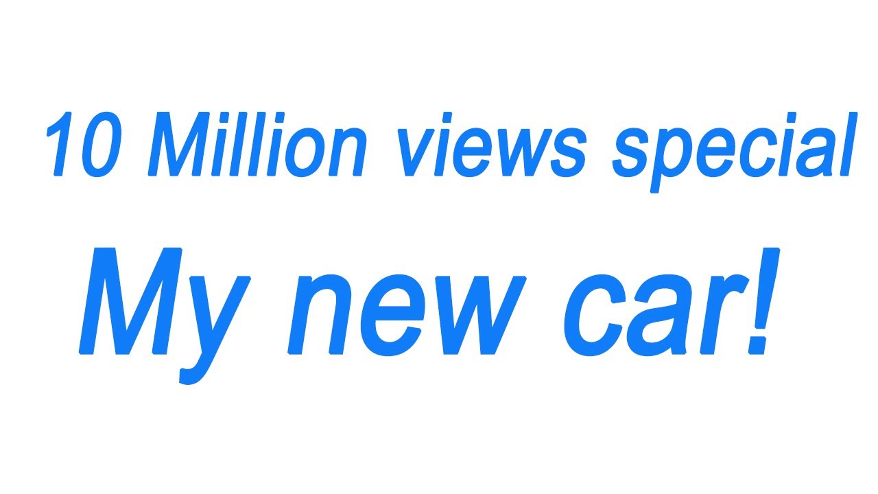 BerlinTomek 10 Million Views Special - MY NEW CAR !!! Start Up + Acceleration Exhaust Sound