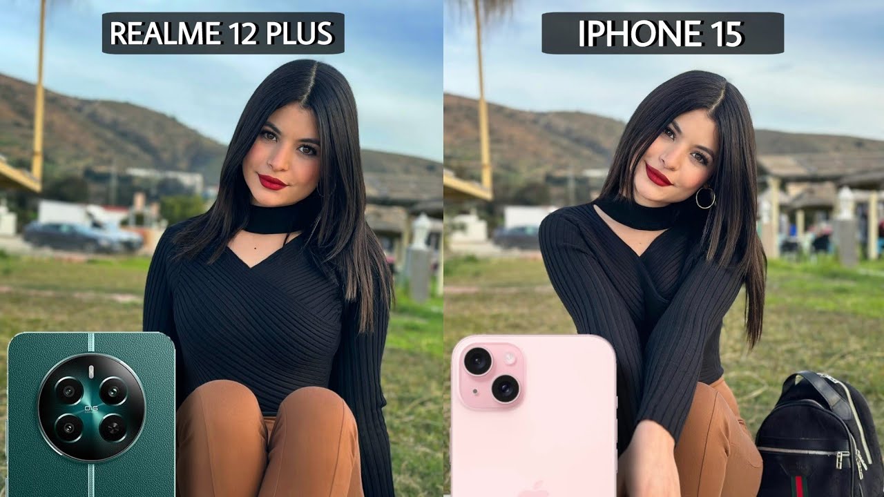 Realme 12 Plus Vs iPhone 15 Camera Test Comparison | Portrait Master Realme