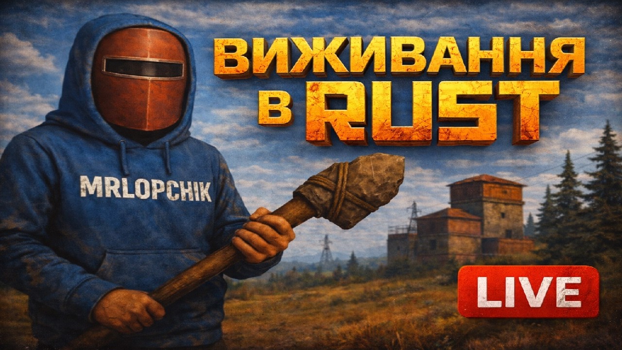 🔴 Виживаєм в RUST/РАСТ☢️ d2