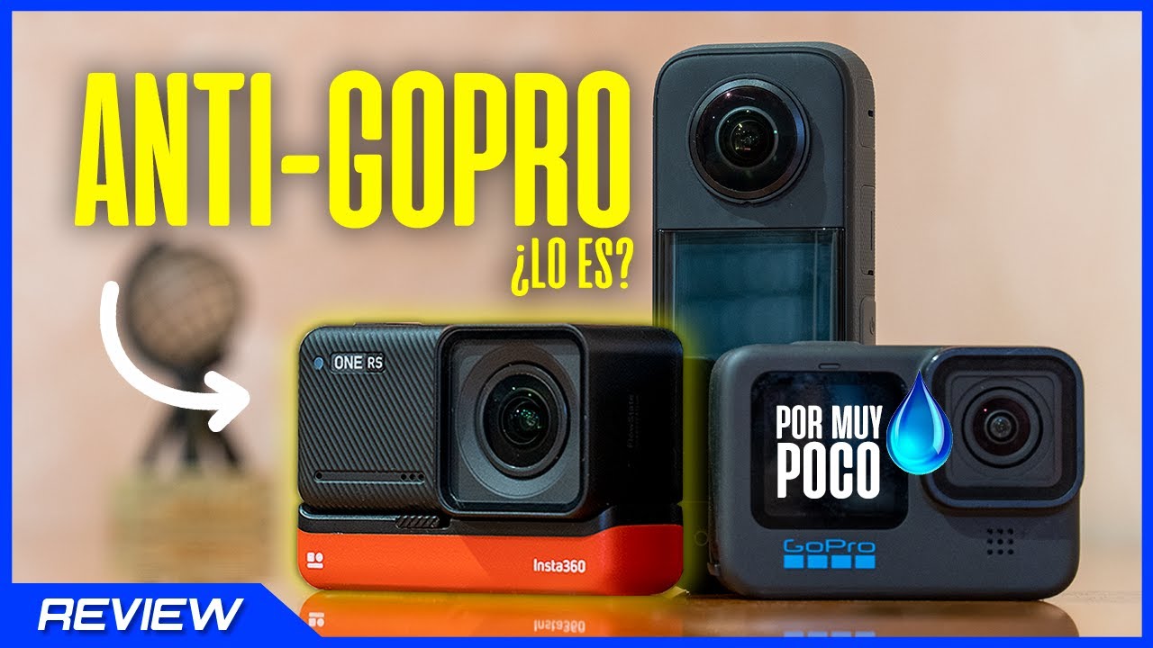 🥊 INSTA360 ONE RS contra la INSTA360 X3 y la GOPRO HERO 10