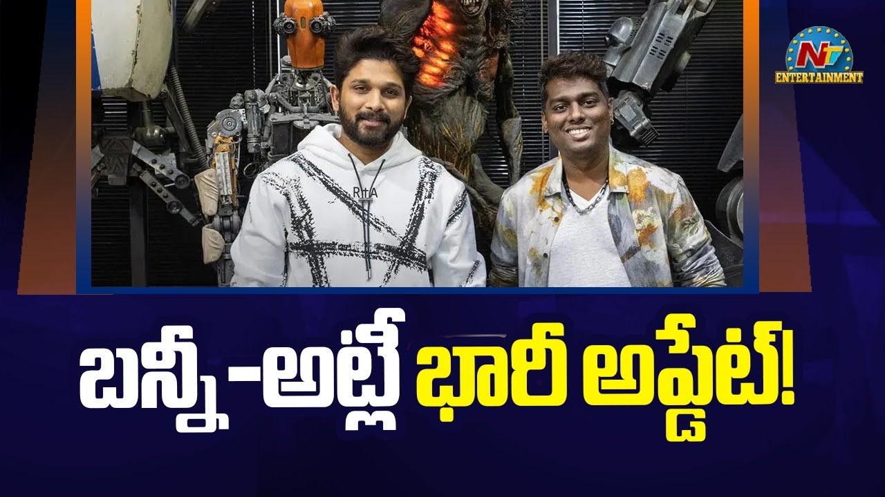 Allu Arjun Attempts Massive Underwater Action in AA22×A6 | Atlee || NTVENT