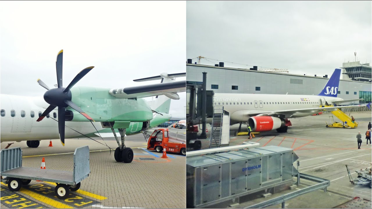 Trip report: Widerøe & Scandinavian Airlines Dash 8-Q400 & A320 TRF-CPH-BLQ, WF305 & SK2685