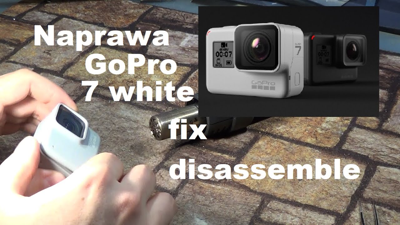 Jak rozmontować  GoPro hero 6 7 8 do naprawy? disassemble как разобрать ремонт