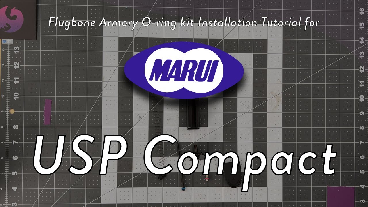 Roach Custom O-ring Installation Tutorial for Tokyo Marui USP Compact
