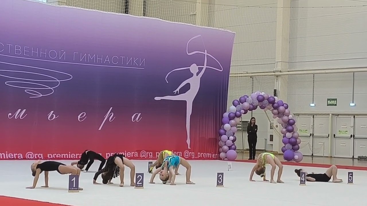Наши первые соревнования. Турнир по  художественной гимнастике. Программа ОФП