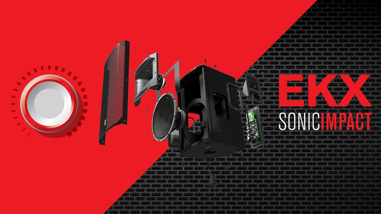EKX Portable Loudspeakers by Electro-Voice