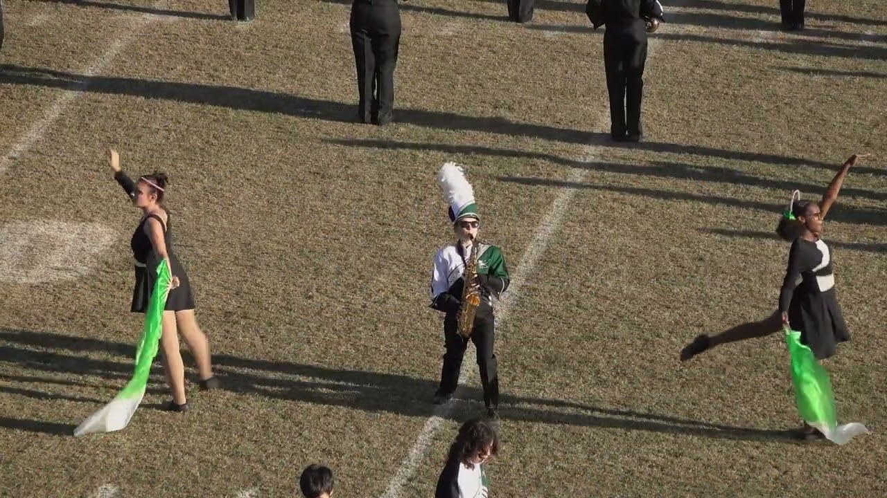 Kecoughtan Warrior Marching Band at 2024 Bands Along the Bay - Oct 19, 2024