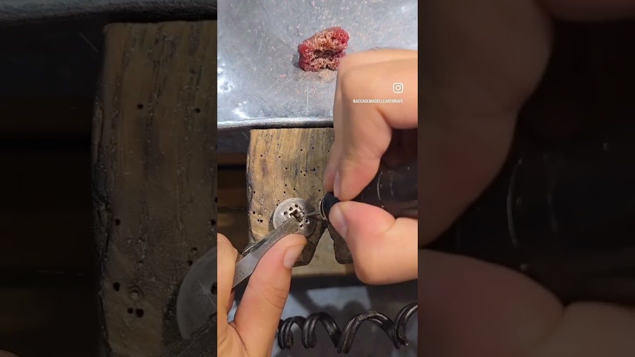 Parte 1 - Creazione anello a cestino fatto a mano in argento corso di oreficeria #scuolaorafa