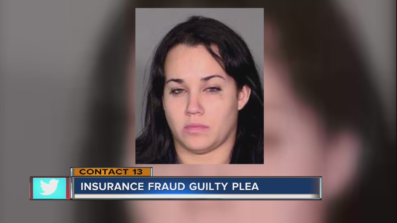 Woman pleads guilty to insurance fraud of nearly $40,000