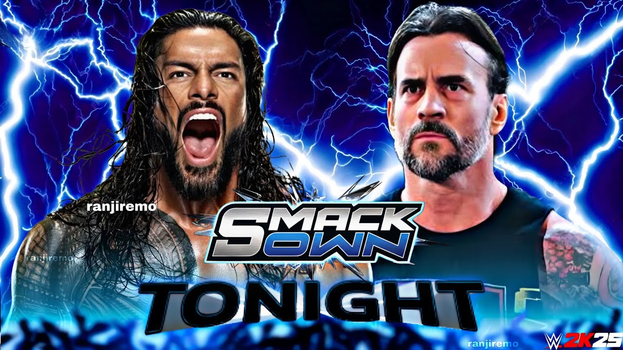 Roman Reigns vs CM Punk Wwe SmackDown 20 Feb 2026 Wwe2k25 Simulation - FULL MATCH