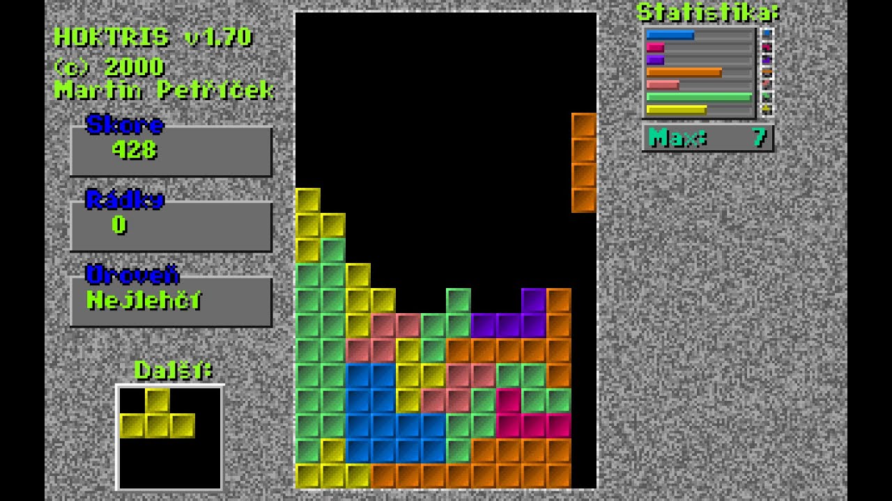 Hoktris (2000, DOS)