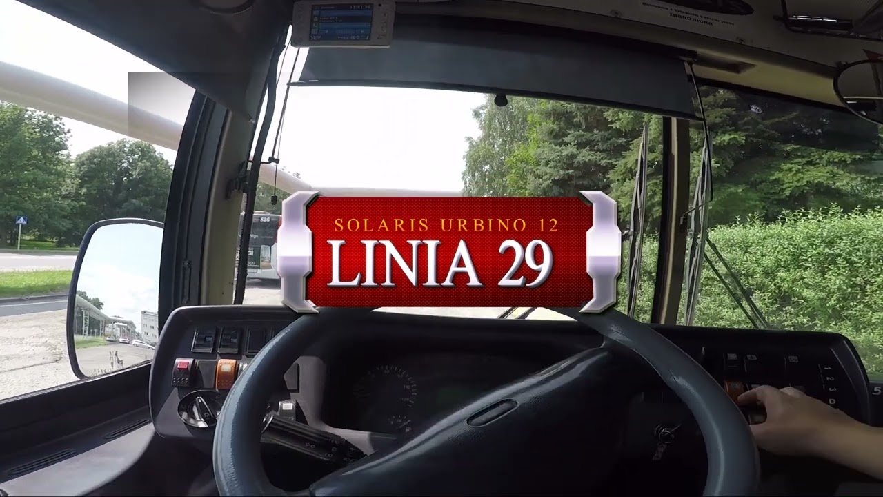 MPK Rzeszów 🚌 Linia 29🚀 Trembeckiego ZTM pętla 01   🏁 Przemysłowa U. Celny 05