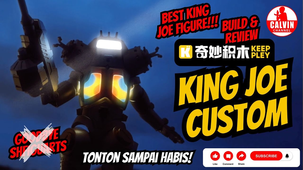 AKHIRNYA SILAU! BUILD & REVIEW KING JOE KEEPLEY Ultraseven Ultraman Mecha