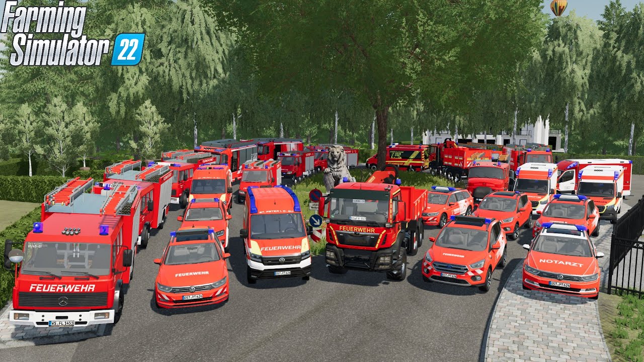 LS22 - Alle FEUERWEHR Fahrzeuge die zum Download sind! [XXL DOWNLOAD PACK] - Feuerwehrmods.de
