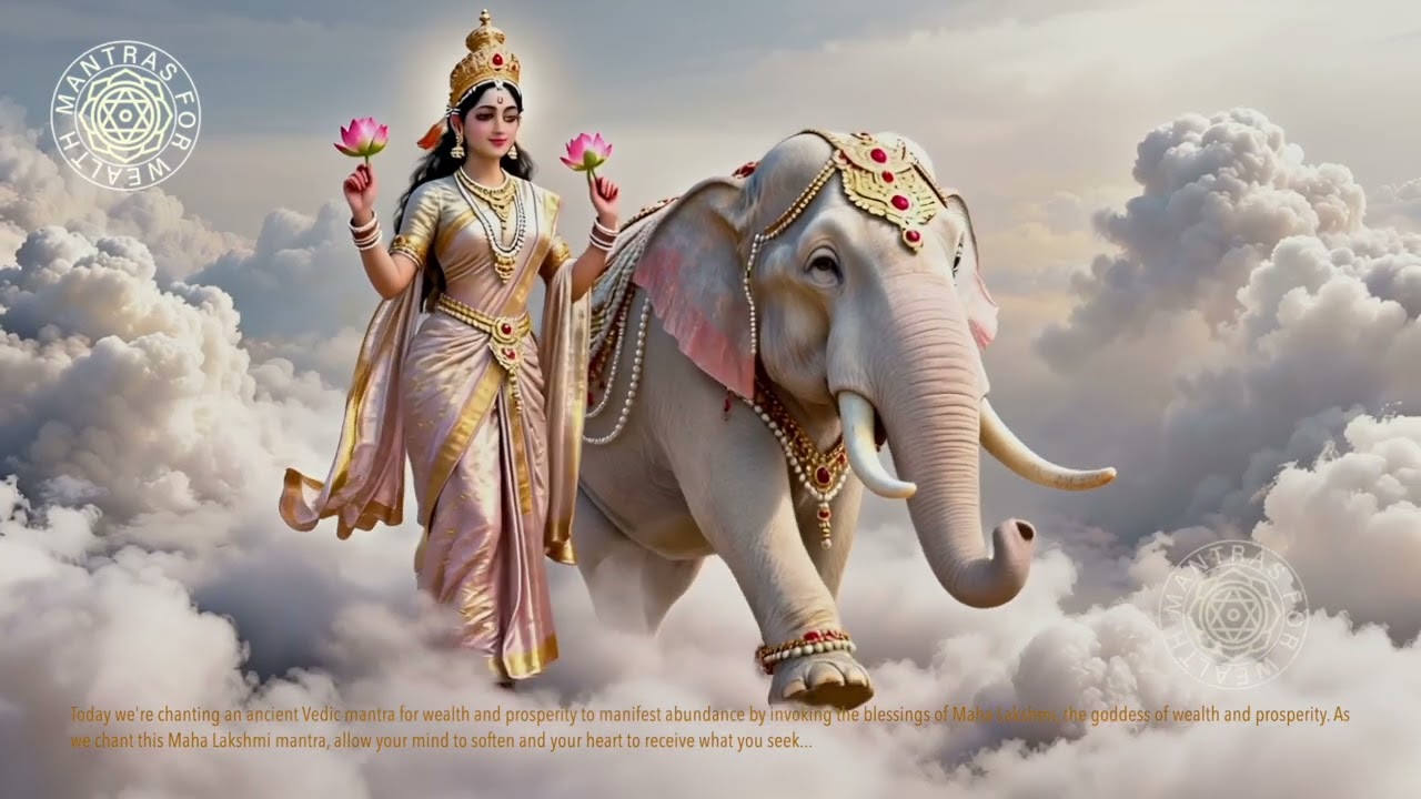 Goddess Lakshmi Will Bless You - Powerful Maha Lakshmi Mantra for Wealth and Prosperity