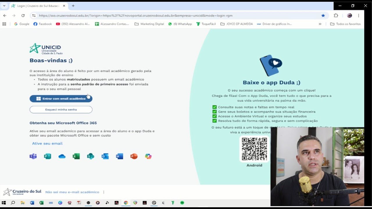 Acesso ao Novo Portal da Cruzeiro do Sul Virtual | Configure o Microsoft Authenticator