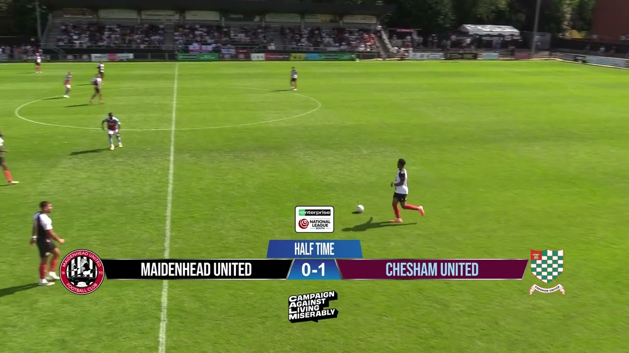 Maidenhead United 1-2 Chesham United | Match Highlights | 9th August 2025