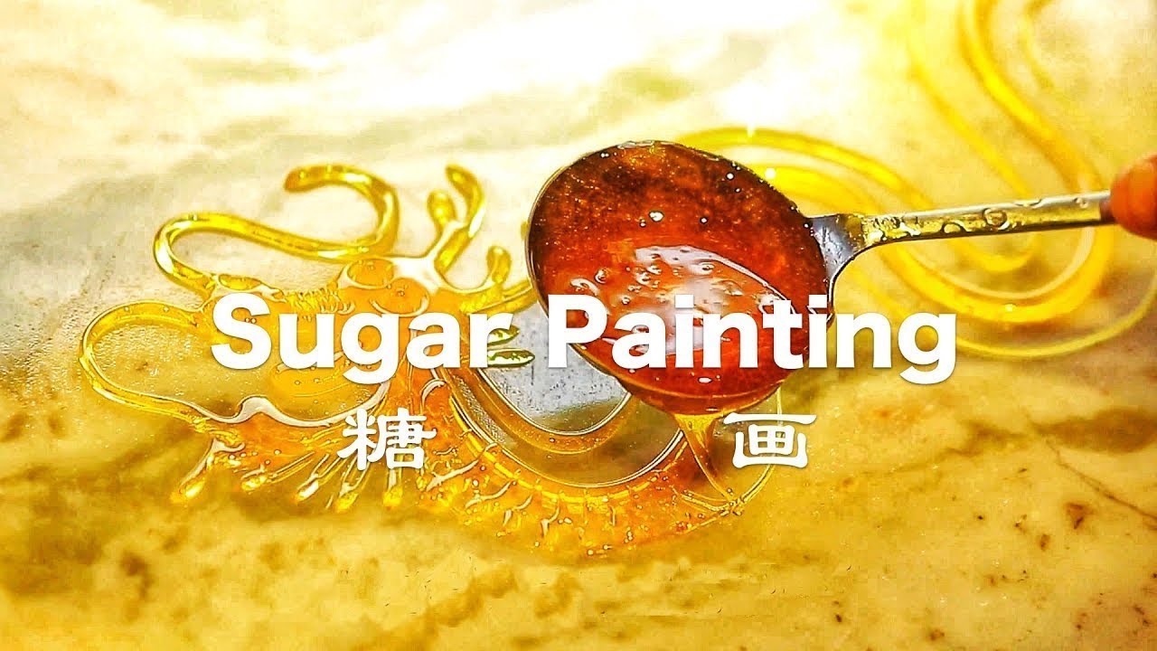 Sugar Painting: The traditional Chinese folk art and it's heritage| Chinese Street Food