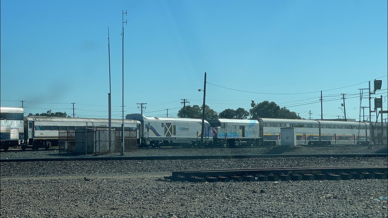 Sunday Railfanning in the Stockton Diamonds with an Amtrak Doubleset and H1s