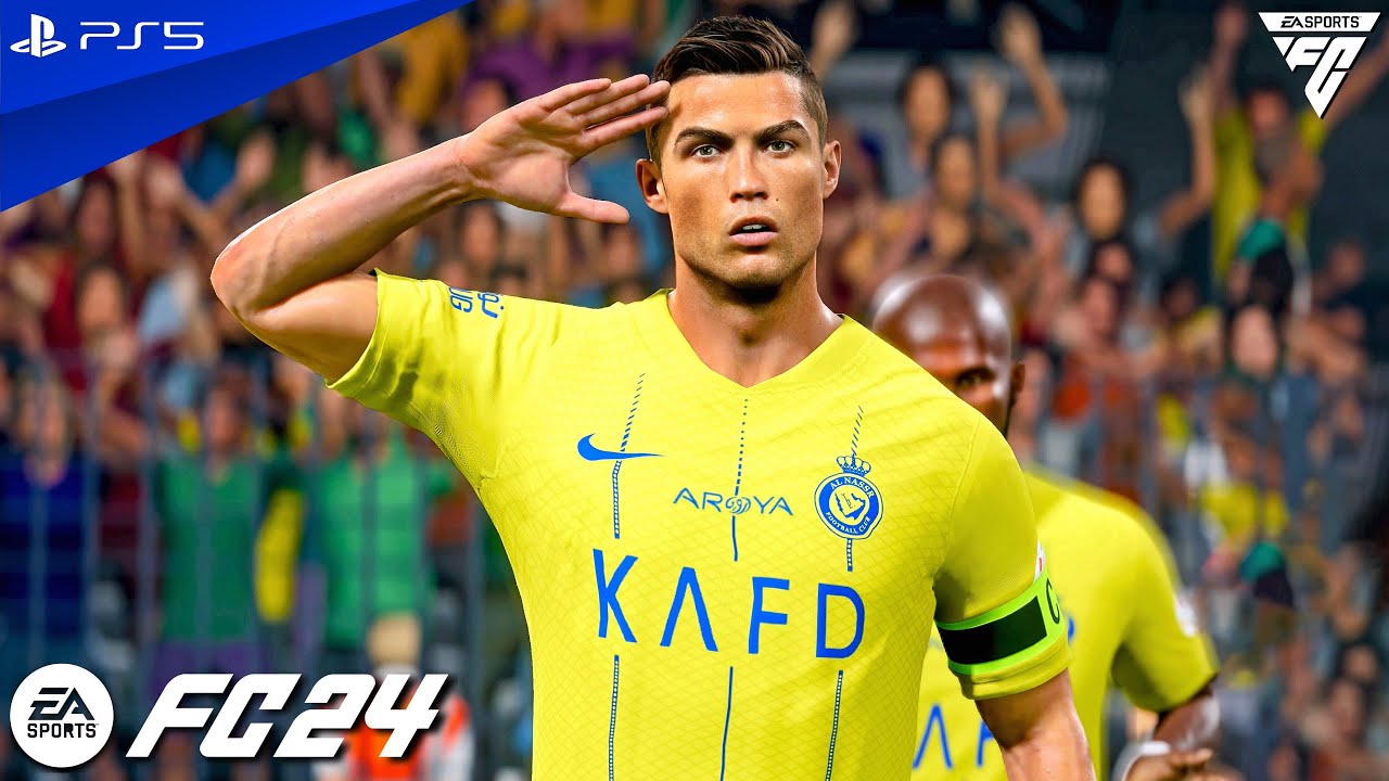 FC 24 - Al Nassr vs. Manchester United - Ft. Cristiano Ronaldo | PS5™ [4K60]
