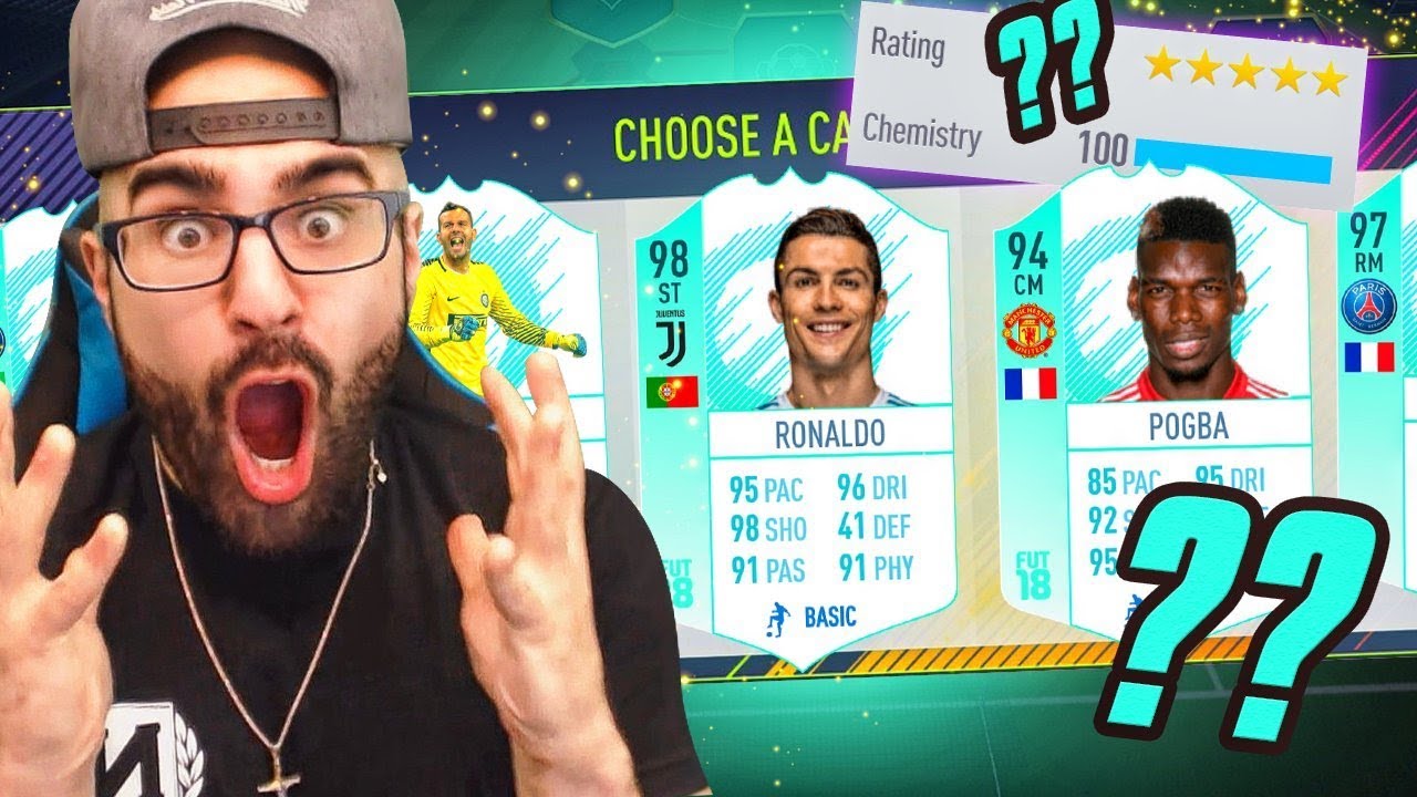 INSANE HIGHEST RATED SERIE A PAST AND PRESENT DRAFT! FIFA 18 Ultimate Team Draft